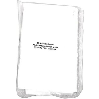 Becker Verpackungen Müllbeutel B330/310xL750mm 60 l 25 µm weiss, Abfallsack, Weiss Becker Verpackungen Müllbeutel B330/310xL750mm 60 l 25 µm weiss, Abfallsack, Weiss