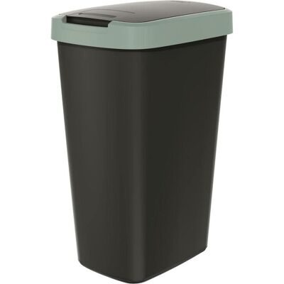 Prosperplast COMPACTA Q Abfallbehälter - Jasmingrün 45l, Abfalleimer, Grün, Schwarz Prosperplast COMPACTA Q Abfallbehälter - Jasmingrün 45l, Abfalleimer, Grün, Schwarz