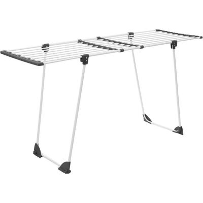 5Five Suszarka na pranie stojąca Sinai, metalowa, na kółkach, 180 cm, Wäscheständer, Silber 5Five Suszarka na pranie stojąca Sinai, metalowa, na kółkach, 180 cm, Wäscheständer, Silber