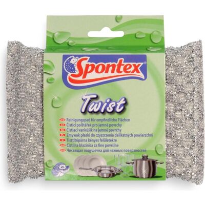 Spontex Pad Srubbing Twist, Reinigungsutensil, Silber Spontex Pad Srubbing Twist, Reinigungsutensil, Silber