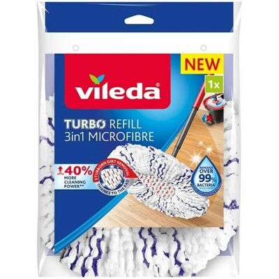 Vileda Mop-Zubehör Wischbezug, Reinigungsutensil, Weiss Vileda Mop-Zubehör Wischbezug, Reinigungsutensil, Weiss