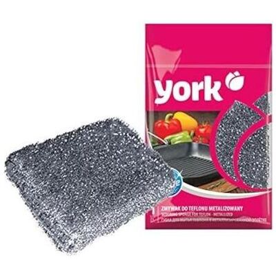 York Sponge Style Teflon, Reinigungsutensil, Schwarz, Grau York Sponge Style Teflon, Reinigungsutensil, Schwarz, Grau