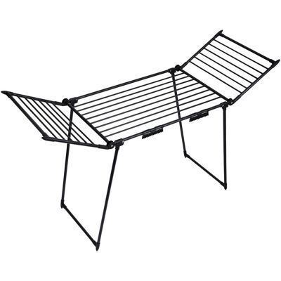 Domoletti 19m Wings Clothes Drying Rack Black, Wäscheständer, Schwarz Domoletti 19m Wings Clothes Drying Rack Black, Wäscheständer, Schwarz