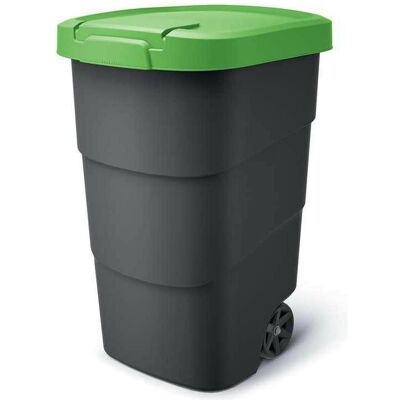 Prosperplast Abfallbehälter WHEELER 90 L - grün, Abfalleimer, Grün Prosperplast Abfallbehälter WHEELER 90 L - grün, Abfalleimer, Grün