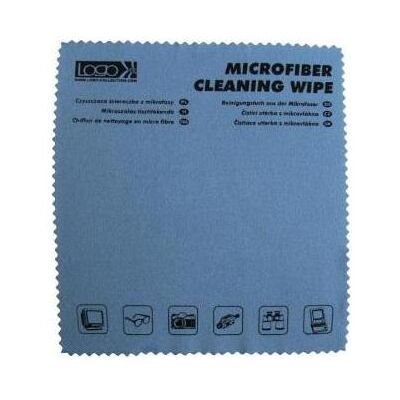 Logo Reinigung- Tuch, Microfaser, mit Bedruck, sehr zart, 30x30cm, blau, Reinigungsutensil, Blau Logo Reinigung- Tuch, Microfaser, mit Bedruck, sehr zart, 30x30cm, blau, Reinigungsutensil, Blau