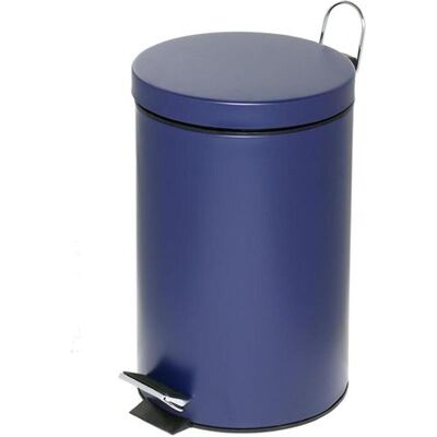 Alco Tretabfalleimer mit Kunststoffeinsatz 12 Liter blau, Abfalleimer, Schwarz, Blau Alco Tretabfalleimer mit Kunststoffeinsatz 12 Liter blau, Abfalleimer, Schwarz, Blau