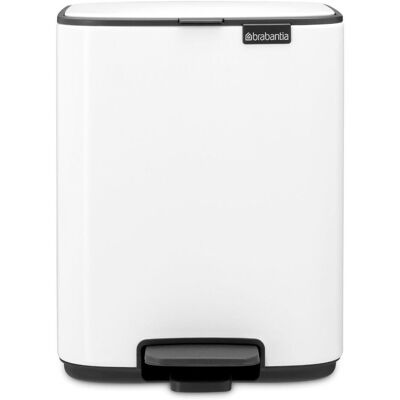 Brabantia Treteimer Bo 7 l, Abfalleimer, Weiss Brabantia Treteimer Bo 7 l, Abfalleimer, Weiss