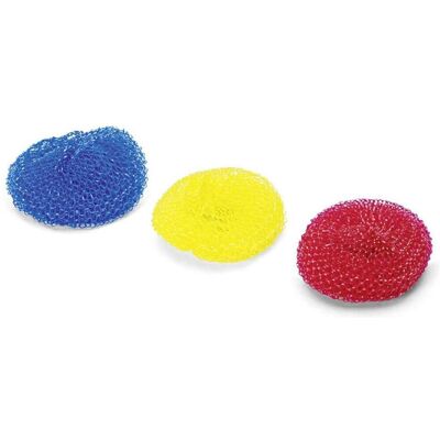 Nölle Profi Brush Topfreiniger 3er-Pack Kunststoff3 x 6 Gramm / Kunststoff, Reinigungsutensil, Blau, Rot, Gelb Nölle Profi Brush Topfreiniger 3er-Pack Kunststoff3 x 6 Gramm / Kunststoff, Reinigungsutensil, Blau, Rot, Gelb