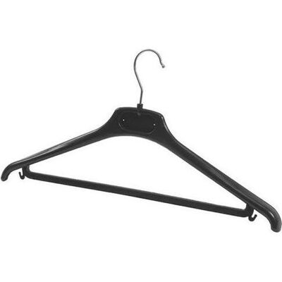Alba, Kleiderbügel, Kleiderbügel PMBASICPL Schwarz 450 mm x 220 mm (20x) Alba, Kleiderbügel, Kleiderbügel PMBASICPL Schwarz 450 mm x 220 mm (20x)