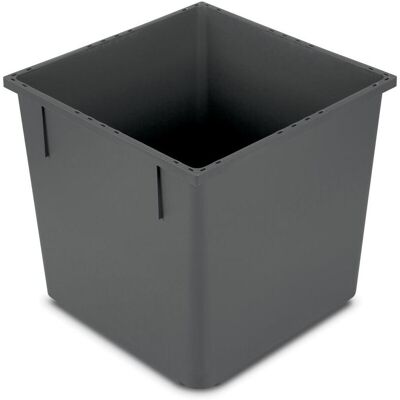 Müllex Behälter X-LINE, Abfalleimer, Grau Müllex Behälter X-LINE, Abfalleimer, Grau