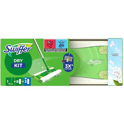 Swiffer Boden Starterset, Reinigungsutensil, Grün Swiffer Boden Starterset, Reinigungsutensil, Grün