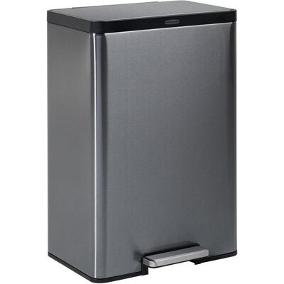 Rubbermaid Elite Step-On Mülleimer, Abfalleimer, Grau Rubbermaid Elite Step-On Mülleimer, Abfalleimer, Grau