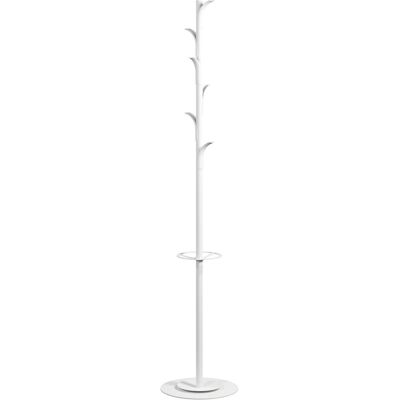 PAPERFLOW Kleiderständer Palm Springs Weiß - 6 Haken, Stahl, 35x175cm PAPERFLOW Kleiderständer Palm Springs Weiß - 6 Haken, Stahl, 35x175cm
