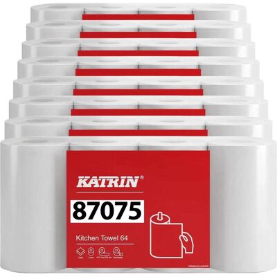 Katrin Weiße Küchenrollen - 2-lagig, 64 Blätter, Pack à 4 Katrin Weiße Küchenrollen - 2-lagig, 64 Blätter, Pack à 4