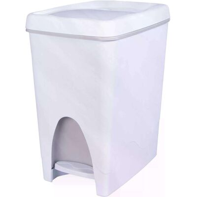 Edi Clean Weiß Mülleimer - Abfalleimer Edi Clean Weiß Mülleimer - Abfalleimer