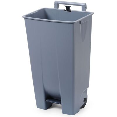 Hendi Abfallbehälter,, 120L, Hellgrau, 510x425x(H)875mm, Abfalleimer, Grau Hendi Abfallbehälter,, 120L, Hellgrau, 510x425x(H)875mm, Abfalleimer, Grau
