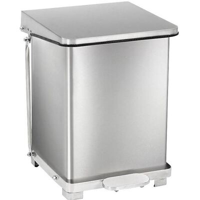 kaiserkraft Industrie-Treteimer, Abfalleimer, Silber kaiserkraft Industrie-Treteimer, Abfalleimer, Silber