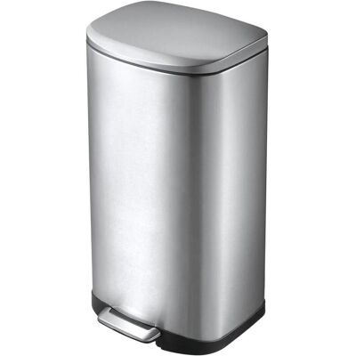 EKO Della Step Bin, Abfalleimer, Silber EKO Della Step Bin, Abfalleimer, Silber