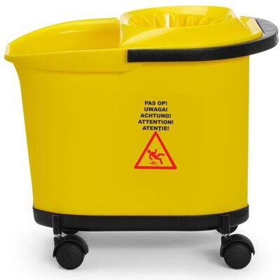Hendi Wischeimer,, 16L, Gelb, 405x296x(H)340mm, Reinigungsutensil, Gelb Hendi Wischeimer,, 16L, Gelb, 405x296x(H)340mm, Reinigungsutensil, Gelb
