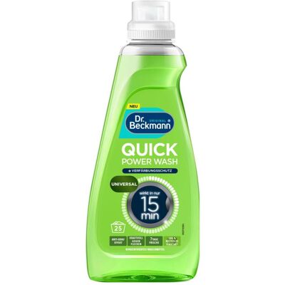 Dr. Beckmann Liquid detergent QUICK, 0.8 l, Waschmittel + Textilpflege Dr. Beckmann Liquid detergent QUICK, 0.8 l, Waschmittel + Textilpflege