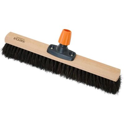 Siena Garden Saalbesen Arenga 60 cm ohne Stiel Kunststoffhalter, Buche FSC 100 %, Reinigungsutensil, Braun, Orange, Grau Siena Garden Saalbesen Arenga 60 cm ohne Stiel Kunststoffhalter, Buche FSC 100 %, Reinigungsutensil, Braun, Orange, Grau