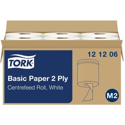 Tork Basic, Haushaltspapier, Weiss Tork Basic, Haushaltspapier, Weiss