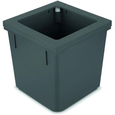 Müllex Behälter X-LINE, Abfalleimer, Grau Müllex Behälter X-LINE, Abfalleimer, Grau