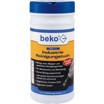 Beko TecLine 299 83 80Industrie-Reinigungstuch 80 Tücher, Reinigungsutensil Beko TecLine 299 83 80Industrie-Reinigungstuch 80 Tücher, Reinigungsutensil