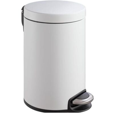 EKO Treteimer Serene 12 Liter wei, Abfalleimer, Weiss EKO Treteimer Serene 12 Liter wei, Abfalleimer, Weiss