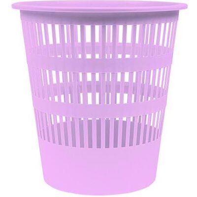 Donau Life abfalleimer, durchbrochen, 12l, pastell, lila, Abfalleimer, Rosa, Violett Donau Life abfalleimer, durchbrochen, 12l, pastell, lila, Abfalleimer, Rosa, Violett