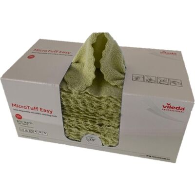 Vileda Microfasertuch MicroTuff Easy 30x30cm gelb VE=50 Stück, Reinigungsutensil, Gelb Vileda Microfasertuch MicroTuff Easy 30x30cm gelb VE=50 Stück, Reinigungsutensil, Gelb