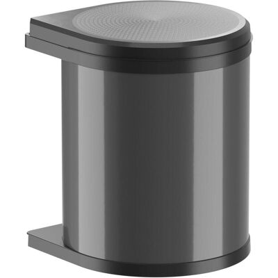 Hailo Abfallsammler, Abfalleimer, Schwarz, Grau Hailo Abfallsammler, Abfalleimer, Schwarz, Grau