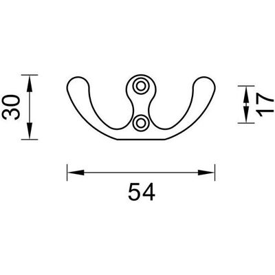 Domoletti, Kleiderbügel, HANGER FURN WK19 BLACK (10/100) (100x) Domoletti, Kleiderbügel, HANGER FURN WK19 BLACK (10/100) (100x)