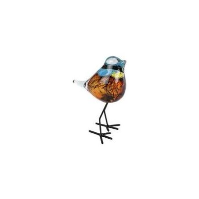 Kleiderbügel, Skulptur Vogel Auf Fuss Glas 12X8,5X14,5 Cm Kleiderbügel, Skulptur Vogel Auf Fuss Glas 12X8,5X14,5 Cm