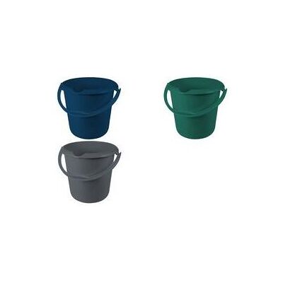 keeeper Putzeimer "mika eco", rund, 10 Liter, blau Farbe: eco-blue, aus 100% Recyclingkunststoff, ergonomisc, Reinigungsutensil, Blau keeeper Putzeimer "mika eco", rund, 10 Liter, blau Farbe: eco-blue, aus 100% Recyclingkunststoff, ergonomisc, Reinigungsutensil, Blau