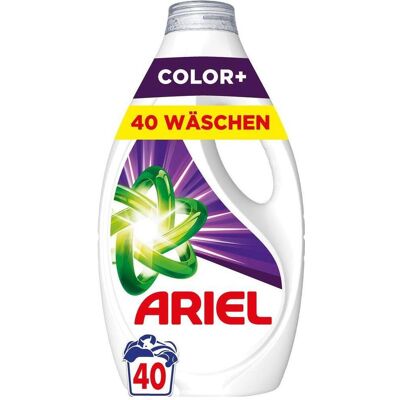 Ariel Flüssig Color 1.80L Colorwaschmittel 40 WL, Waschmittel + Textilpflege Ariel Flüssig Color 1.80L Colorwaschmittel 40 WL, Waschmittel + Textilpflege