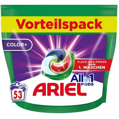 Ariel All-in-1, Waschmittel + Textilpflege Ariel All-in-1, Waschmittel + Textilpflege