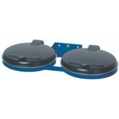 VAR Abfallsammler doppelt blau Wandbef. KS-Deckel, Abfalleimer, Blau VAR Abfallsammler doppelt blau Wandbef. KS-Deckel, Abfalleimer, Blau