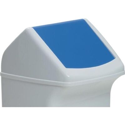 Durable Deckel Polyethylen blau B330xT330mm passend für Abfallsammler 40 l mit Einwurfklappe, Abfalleimer, Blau Durable Deckel Polyethylen blau B330xT330mm passend für Abfallsammler 40 l mit Einwurfklappe, Abfalleimer, Blau