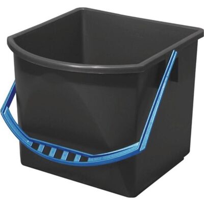 Vermop Eimer 17 l Kunststoff schwarz für Reinigungswagen 9000 472 060-064, Reinigungsutensil, Schwarz Vermop Eimer 17 l Kunststoff schwarz für Reinigungswagen 9000 472 060-064, Reinigungsutensil, Schwarz