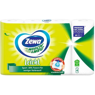 Zewa Wisch und Weg Leicht, Haushaltspapier, Weiss Zewa Wisch und Weg Leicht, Haushaltspapier, Weiss