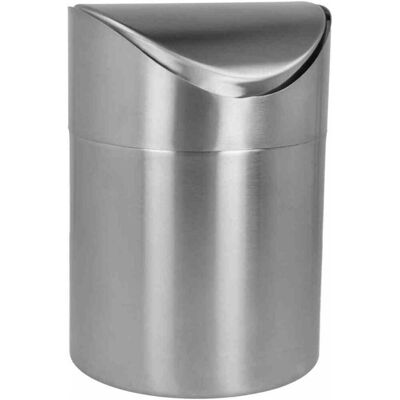 Metaltex Tischabfallbehälter, Abfalleimer, Silber Metaltex Tischabfallbehälter, Abfalleimer, Silber