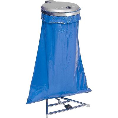 VAR Müllsackständer mit Fusspedal, Abfalleimer, Silber VAR Müllsackständer mit Fusspedal, Abfalleimer, Silber