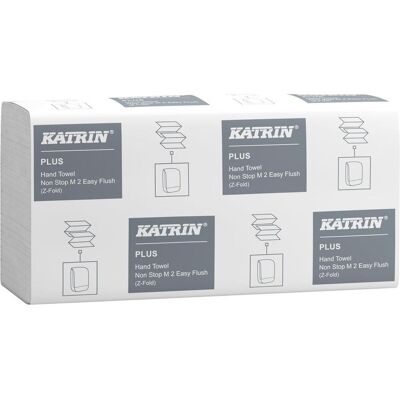 Katrin Plus Handtuch EasyFlush M2 Pack x15 Stück - Papierhandtücher Katrin Plus Handtuch EasyFlush M2 Pack x15 Stück - Papierhandtücher