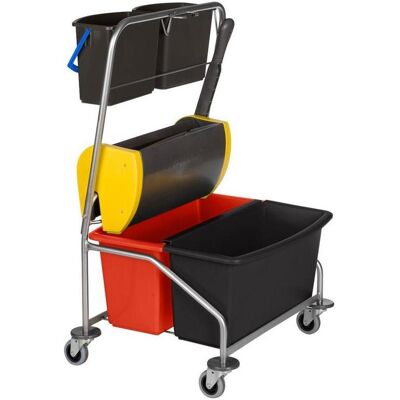 Vermop Nasswischwagen Twixter inkl. 2x6 L, Reinigungsutensil Vermop Nasswischwagen Twixter inkl. 2x6 L, Reinigungsutensil