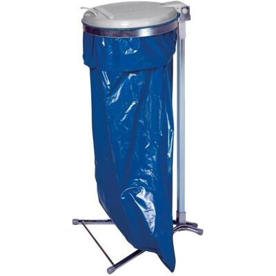 VAR Abfallsammler 120 l verz. 4 Standfüsse KS-Deckel, Abfalleimer, Blau VAR Abfallsammler 120 l verz. 4 Standfüsse KS-Deckel, Abfalleimer, Blau
