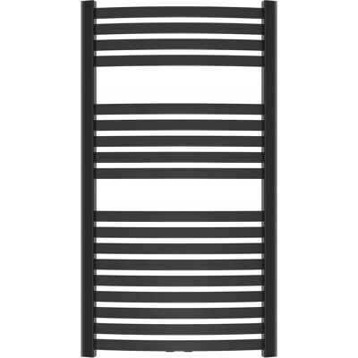 Invena Towel dryer, 1200 x 540 mm, steel, black, Wäscheständer, Schwarz Invena Towel dryer, 1200 x 540 mm, steel, black, Wäscheständer, Schwarz