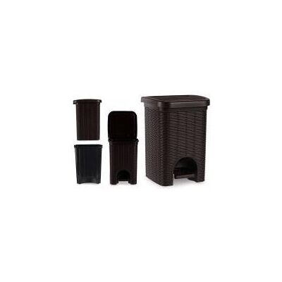 Kerbl Stefanplast Abfalleimer Elegance Mini Moka L, Abfalleimer, Braun Kerbl Stefanplast Abfalleimer Elegance Mini Moka L, Abfalleimer, Braun