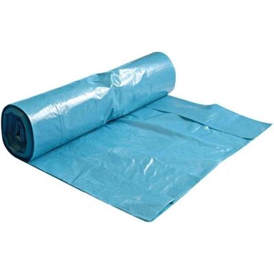 Hygoclean Müllsäcke, blau, 120 Liter, aus LDPE, 40 my, Masse: 700 x 1.100 mm, Abfallsack, Blau Hygoclean Müllsäcke, blau, 120 Liter, aus LDPE, 40 my, Masse: 700 x 1.100 mm, Abfallsack, Blau