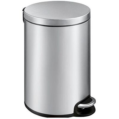 EKO Treteimer Serene 20 Liter edelstahl matt, Abfalleimer, Silber EKO Treteimer Serene 20 Liter edelstahl matt, Abfalleimer, Silber
